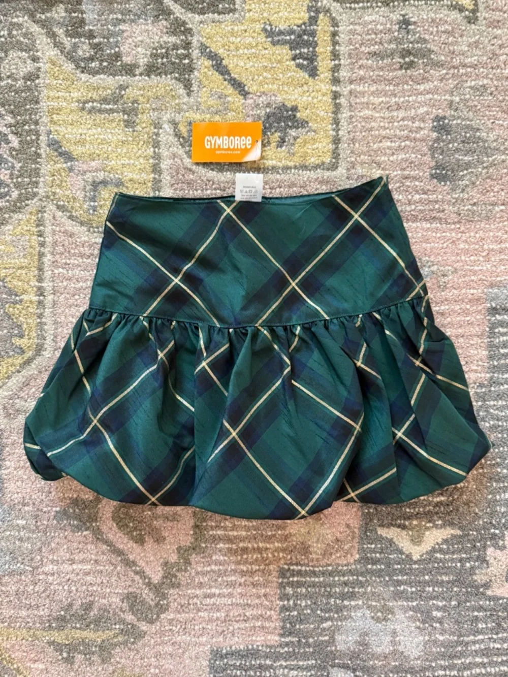 Gymboree Plaid Christmas Holiday Skirt size 8